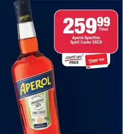 OK Liquor Aperol Aperitivo Spirit Cooler offer