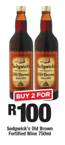 OK Liquor Sedgwick's Old Brown Fortified Wine offer