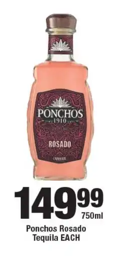 OK Liquor Ponchos Rosado Tequila offer