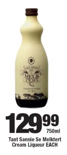 OK Liquor Tant Sannie Se Melktert Cream Liqueur offer