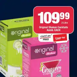 OK Liquor Original Shaken Cocktails offer