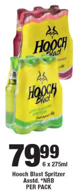 OK Liquor Hooch Blast Spritzer offer
