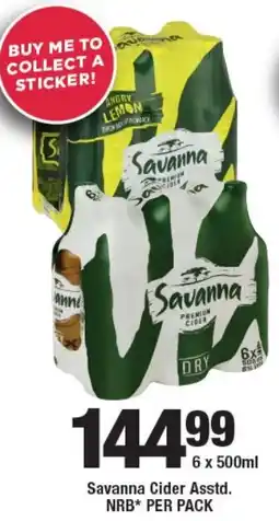 OK Liquor Savanna Cider offer