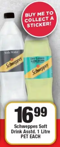 OK Liquor Schweppes Soft Drink Asstd. offer