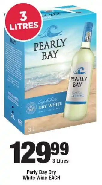 OK Liquor Perly Bay Dry White Wine offer
