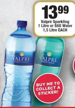 OK Liquor Valpré Sparkling or Still Water offer