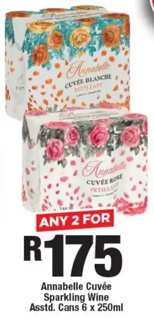OK Liquor Annabelle Cuvée Sparkling Wine Asstd. Cans offer