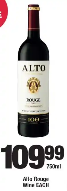 OK Liquor Alto Rouge Wine offer