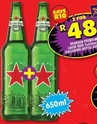 Shoprite Liquor Heineken premium lager beer rb offer