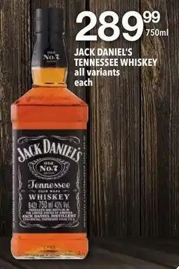 Shoprite Liquor Jack daniel's tennessee whiskey offer