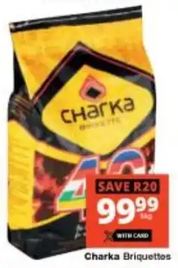 Checkers Charka Briquettes offer