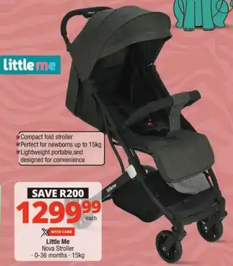 Checkers Little Me Nova Stroller offer