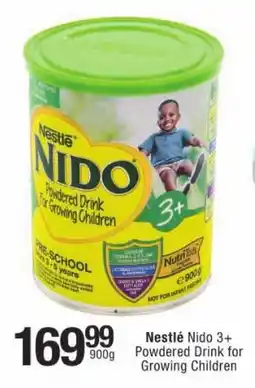 Checkers Nestlé Nido 3+ Powdered Drink for Growing Children offer