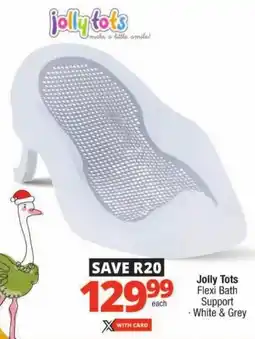 Checkers Jolly Tots Flexi Bath Support offer