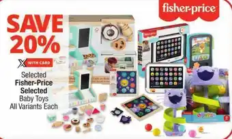 Checkers Selected Fisher-Price Selected Baby Toys All Variants offer