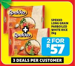 Usave Spekko long grain parboiled white rice offer