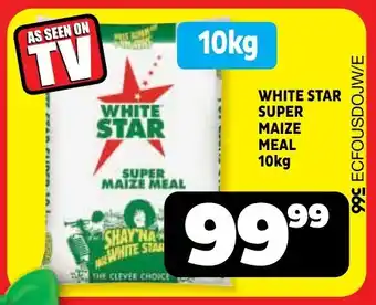 Usave White star super maize meal offer