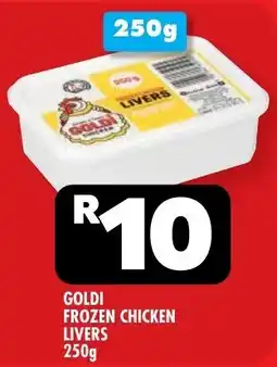 Usave Goldi frozen chicken livers offer