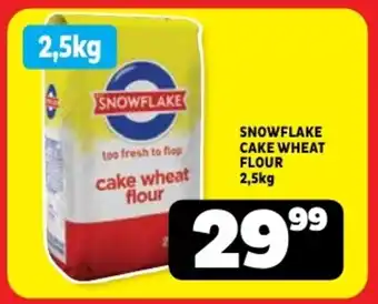 Usave Snowflake cake wheat flour offer