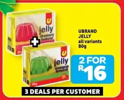 Usave Ubrand jelly offer