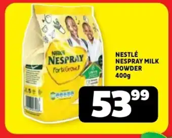 Usave Nestlé nespray milk powder offer