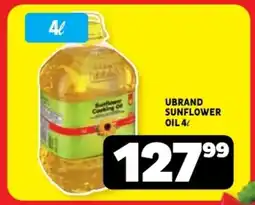 Usave Ubrand sunflower oil offer