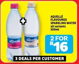 Usave Aquellé flavoured sparkling water offer