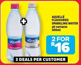 Usave Aquellé flavoured sparkling water offer