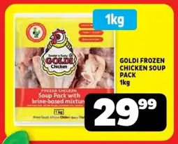 Usave Goldi frozen chicken soup pack offer
