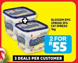 Usave Blossom epic spread 25% fat spread offer
