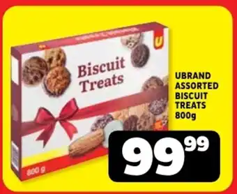 Usave Ubrand assorted biscuit treats offer