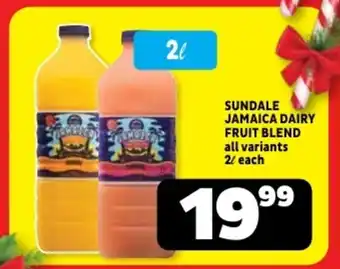Usave Sundale jamaica dairy fruit blend offer