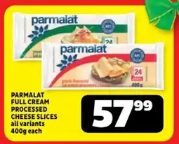 Usave Parmalat full cream processed cheese slices offer