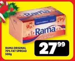 Usave Rama original 70% fat spread offer