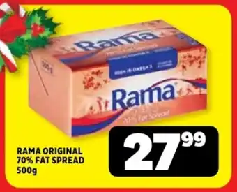Usave Rama original 70% fat spread offer
