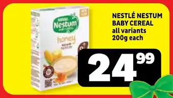 Usave Nestlé nestum baby cereal offer