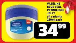 Usave Vaseline blue seal petroleum jelly offer