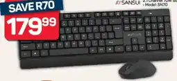 Pick n Pay Hypermarket Astrum Wireless Keyboard & Mouse Combo offer