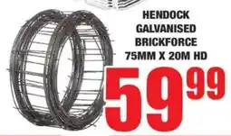 Boxer Build Hendock galvanised brickforce offer