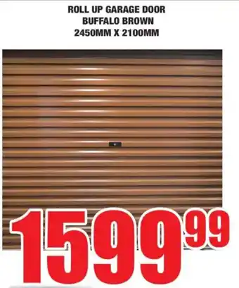 Boxer Build Roll up garage door buffalo brown offer
