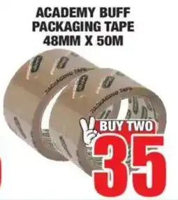 Boxer Build Academy buff packaging tape offer