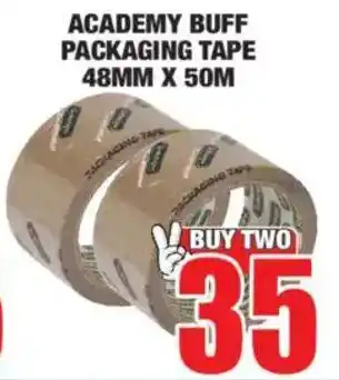 Boxer Build Academy buff packaging tape offer