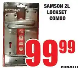 Boxer Build Samson 2l lockset combo offer