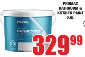Boxer Build Promac bathroom & kitchen paint offer