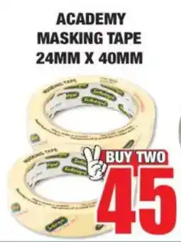 Boxer Build Academy masking tape offer