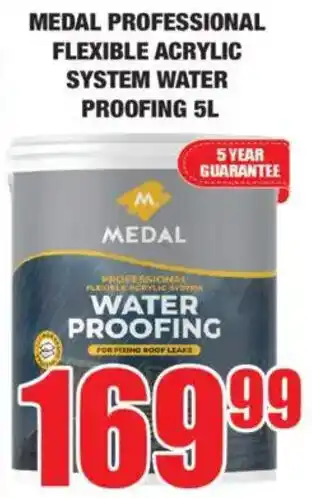 Boxer Build Medal professional flexible acrylic system water proofing offer