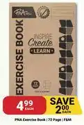 PNA PNA Exercise Book 72 Page F&M-Each offer