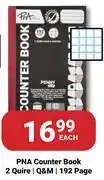 PNA PNA Counter Book 2 Quire Q&M 192 Page-Each offer