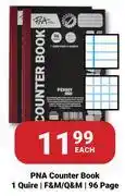 PNA PNA Counter Book 1 Quire F&M/Q&M 96 Page-Each offer