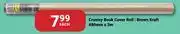 PNA Croxley Book Cover Roll Brown Kraft 480mm x 2m-Each offer